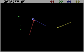 Zatacka ST atari screenshot